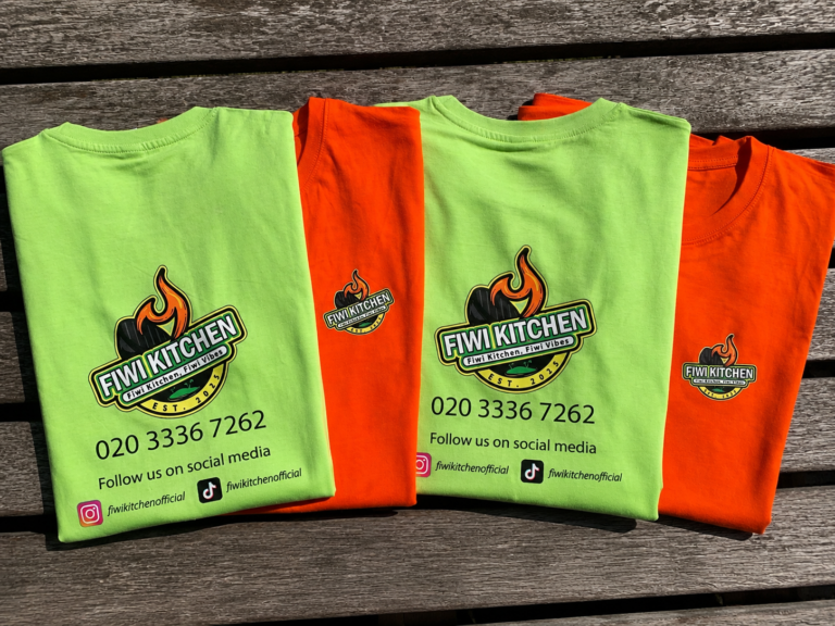 Fiwi Kitchen branded workwear project